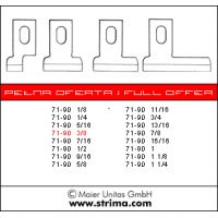 Nůž 71-90 3/8 HSS MAIER