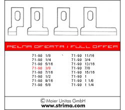 Nůž 71-90 3/8 HSS MAIER