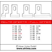 Nůž 71-90 7/16 HSS MAIER