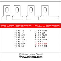 Nůž 71-90 1 1/8 HSS MAIER