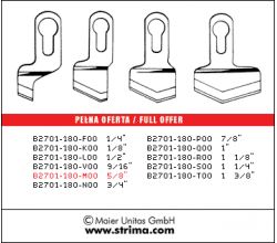 Nůž B2701-180-M00 5/8 MAIER