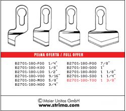 Nůž B2701-180-T00 1 3/8 MAIER