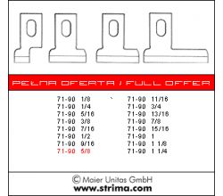 Nůž 71-90 5/8 HSS MAIER