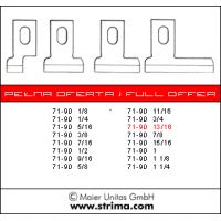 Nůž 71-90 13/16 HSS MAIER