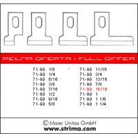 Nůž 71-90 15/16 HSS MAIER