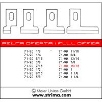 Nůž 71-90 15/16 HSS MAIER