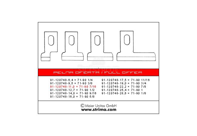 Nůž 91-120748-11 MAIER