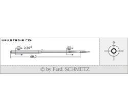 Strojové jehly pro průmyslové šicí stroje Schmetz 794 H FR 160