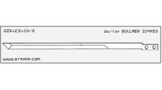 Nůž 223x2,5x10/8 MAIER
