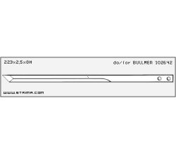 Nůž 223x2,5x8H MAIER