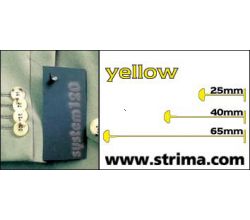 Splinty 25mm 120 PPS YELLOW 025 - 12.000 ks