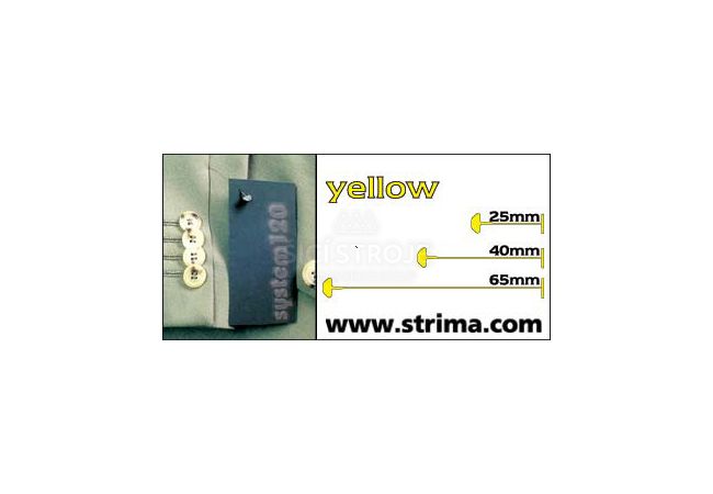 Splinty 25mm 120 PPS YELLOW 025 - 12.000 ks