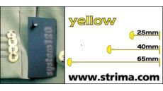 Splinty 65mm 120 PPS YELLOW 065 - 12.000 ks