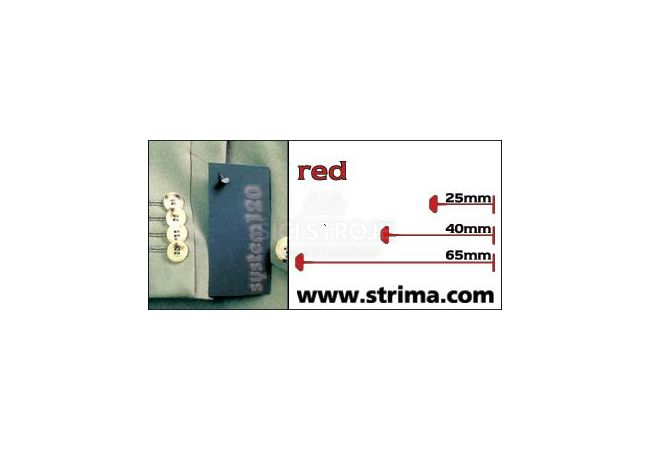 Splinty 65mm 120 PPS RED 065 - 12.000 ks