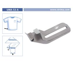 Zakladač podvíjející pro šicí stroje UMA-53-A