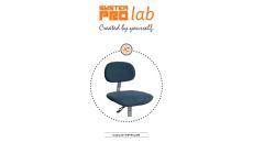 Průmyslová židle SYSTEM PRO LAB 1C-2A-3A-4A-5C