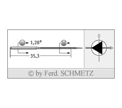 Strojové jehly pro průmyslové šicí stroje Schmetz 46X2 TRI 75