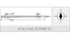 Strojové jehly pro průmyslové šicí stroje Schmetz 794 S 180
