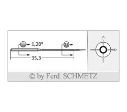 Strojové jehly pro průmyslové šicí stroje Schmetz 46X1 70