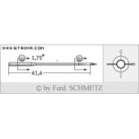 Strojové jehly pro průmyslové šicí stroje Schmetz TQX3 140