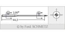 Strojové jehly pro průmyslové šicí stroje Schmetz 190 K SES 100