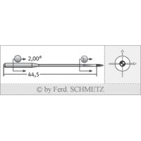Strojové jehly pro průmyslové šicí stroje Schmetz 190 K SES 110