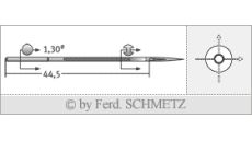 Strojové jehly pro průmyslové šicí stroje Schmetz 367 S LG 160