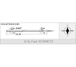 Strojové jehly pro průmyslové šicí stroje Schmetz 328 DI 250