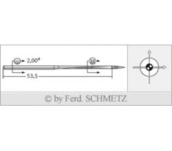 Strojové jehly pro průmyslové šicí stroje Schmetz SY 8145 SES 110