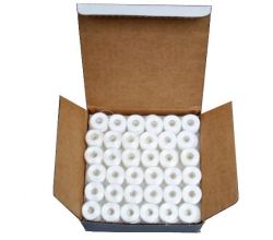 BOBBINS 75D - white - BIG