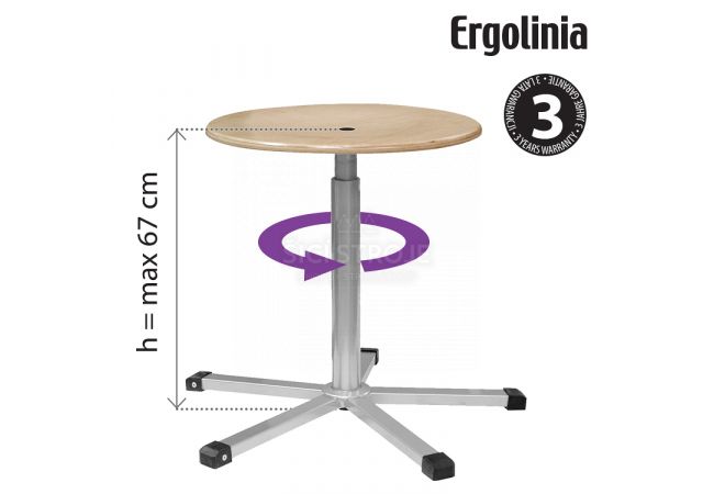 Pracovní stolička ERGOLINIA 10003