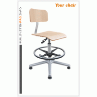 Průmyslová židle SYSTEM PRO LAB 1B+2A+3A+4A+5A