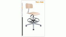 Průmyslová židle SYSTEM PRO LAB 1B+2A+3A+4A+5A