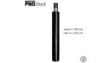 Průmyslová židle SYSTEM PRO BLACK 1A+2B+4A+5A