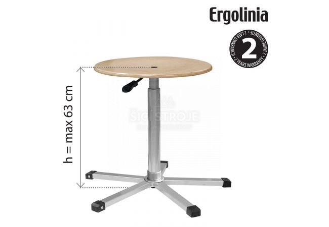 Průmyslová stolička ERGOLINIA EVO3